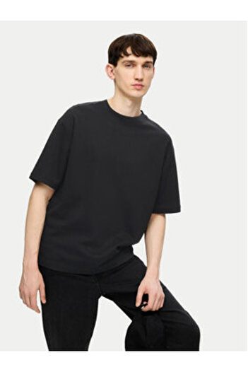 Selected Homme Ανδρικό T-Shirt 16094143 Μαύρο