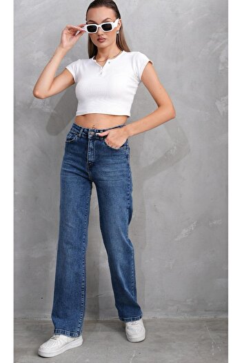 Rich Star Wide Leg Lycra Basic Jeans
