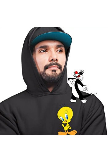OEM Men's Hoodie Tweety Looney Tunes