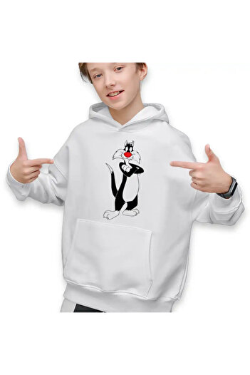 OEM Tweety Sylvester Cat Kids Boys Sweatshirt