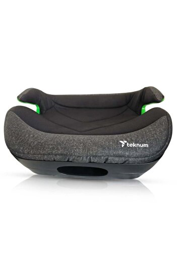 TEKNUM Car Seat I-Size Booster with 4 Reclining Mode & Isofix - Grey