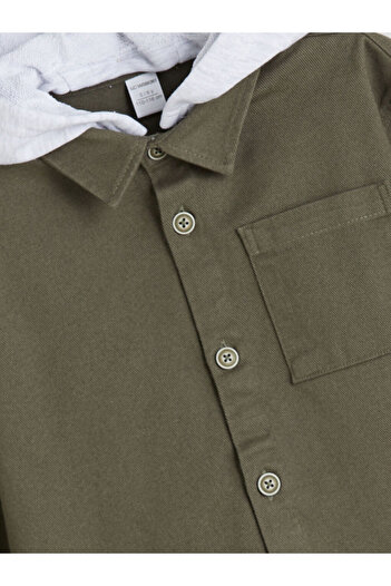 LC Waikiki Hooded Boy's Shirt
