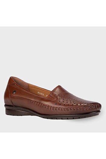 Forelli Teresa 51301 Tan Genuine Leather Women's Shoes