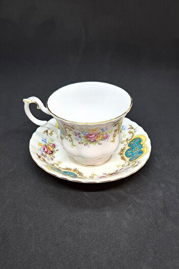 Royal Albert Berkeley Bone China England Tea Cup 2 Pieces 160 ml