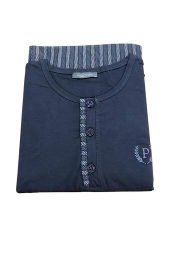 ROYAM Pijadore Men's 100% Cotton Single Jersey Seasonal Long Sleeve Pajama Set 1934