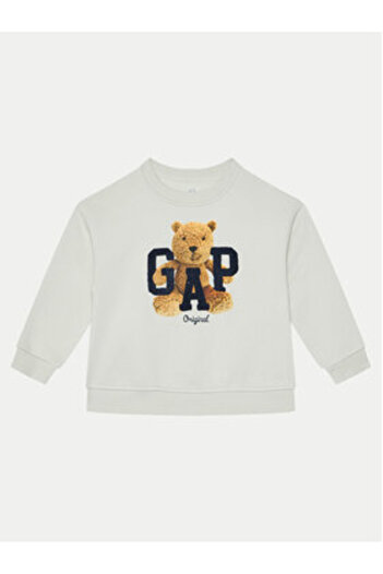 GAP Παιδικό Φούτερ Unisex 627729-01 Μπεζ