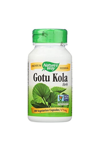 Nature's Way Natures Way Gotu Kola Herb Vegetarian Capsule, 100 ct