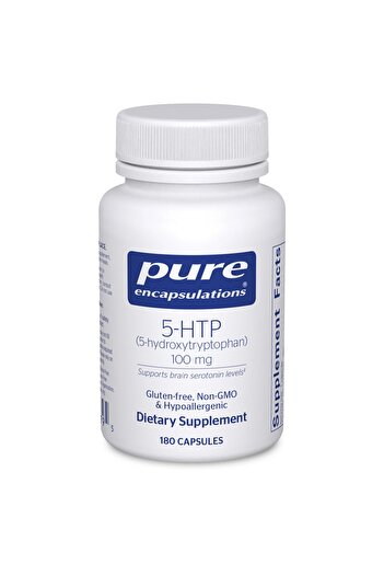 Pure Encapsulations 5-HTP 100 mg - Brain Health, Sleep & Appetite Support - 180 Capsules