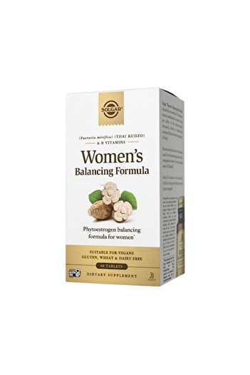 Solgar Women's Balancing Formula with Pueraria Mirifica - 60 Vegan Tablets
