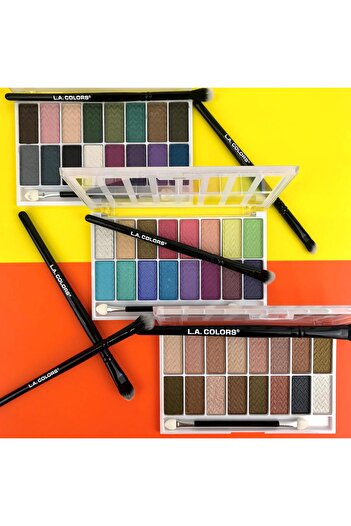 L.A Colors 16 Color Eyeshadow Palette, Haute C74202TAG