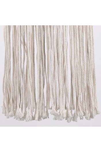 NO BRAND Masca Lustra Macrame Bej - Decoratiune Suspendata Eleganta (25x115cm)