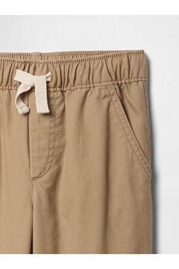 GAP Erkek Bebek Kahverengi Relaxed Pull-On Jogger Pantolon