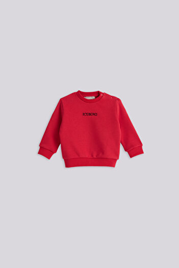 Iceberg Baby Boy Red Sweatshirt