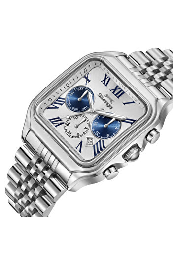 Slazenger Men's Multifunction Silver Dial Watch - SL.9.2547.2.06