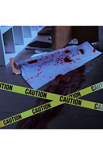 Sumind Halloween decoration Dead Body Zombie Sumind, polyethylene, white/red, 152 cm
