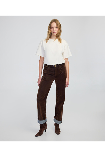 İpekyol Flock Printed Wide Leg Fit Jeans