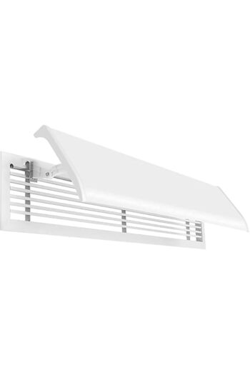 Generic Jaffiust Air Conditioner Deflector, Adjustable Wall Mount AC Vent Deflector for Wall Units Non-Conde