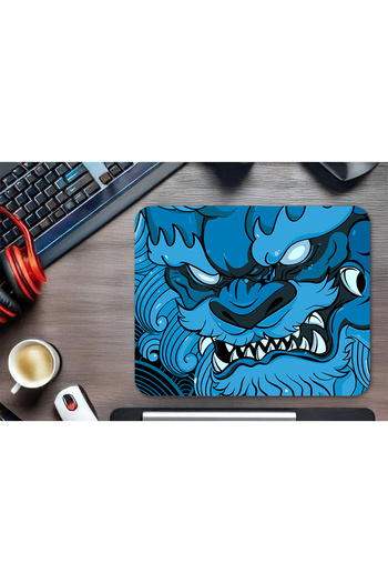 urzuva Blue Oni 48*40 4mm Mousepad – XXL Gaming Oyuncu Mouse Pad 48x40 cm 4mm,