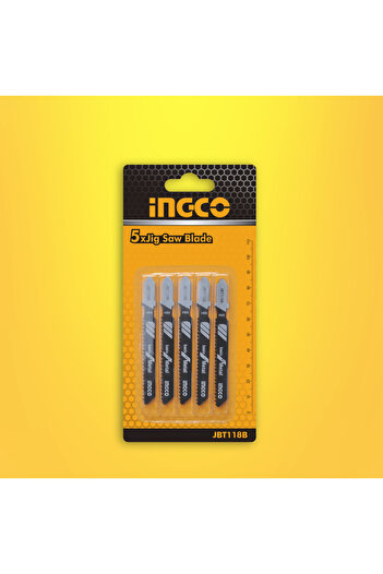 Ingco JIG SAW BLADE FOR METAL JBT118B - High-Quality Jig Saw Blade for Metal Cutting, Durable, Effic