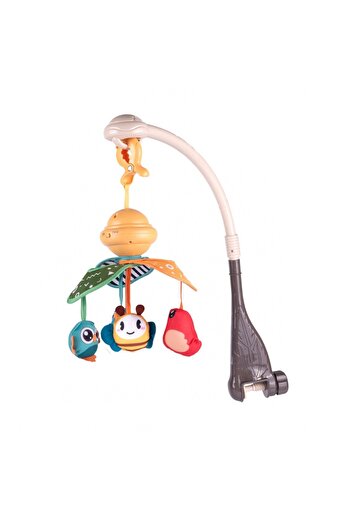 MalPlay Birds musical carousel with remote control for crib