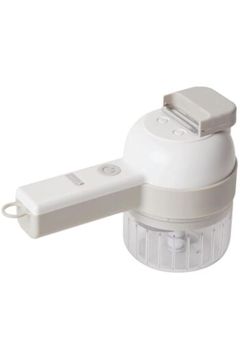 Generic Porodo LifeStyle 45W 4in1 Portable Food Chopper 1200mAh - White