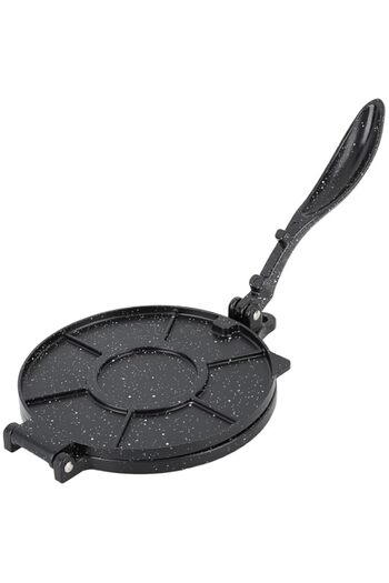 Generic Cast Iron Tortilla Press, Heavy Duty Tortilla and Roti Maker Flour Tortilla Press Roti Maker Taco Ma