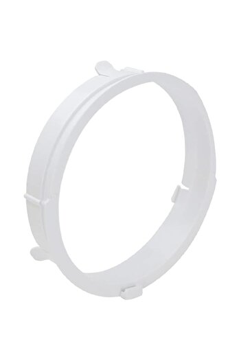 Generic THE WHITE SHOP Hose Tube Connector Interface Air Conditioner Exhaust Duct Interface ABS RV Connector
