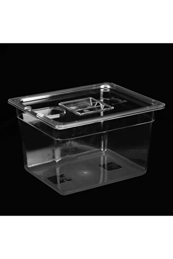 Generic Culinary Container, Container with Lid High Temperature Resistant Foldable with Lid for Home
