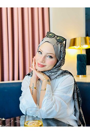 MOD-EXX Imported Double-Sided G. Pearl Voile Silk Shawl