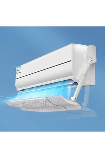 Generic Arabest AC Air Flow Deflector, Wall-Mounted Air Conditioner Windshield, Universal Anti-Direct Blowin