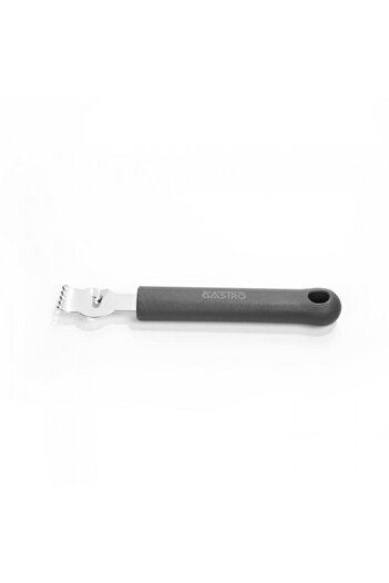 PİRGE Cutit razuit citrice si creat decoruri profesional GASTRO, inox, maner gri