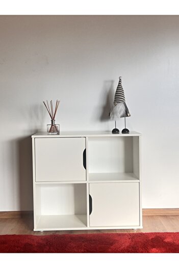 LUNA HOME Lüttenhütt chest of drawers »Robin« made of white MDF, 80 cm wide
