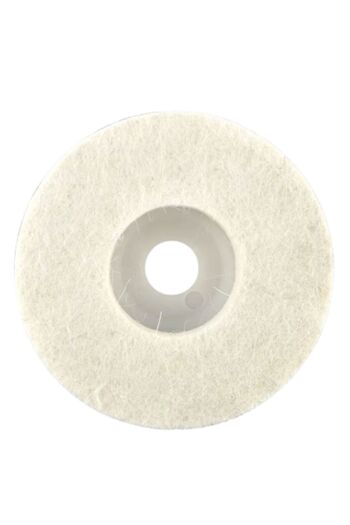 Generic AL ARQAM 4 Inch Wool Polishing Wheel Disc, 100mm Wool Felt Disc Wheel Pad for Angle Grinder