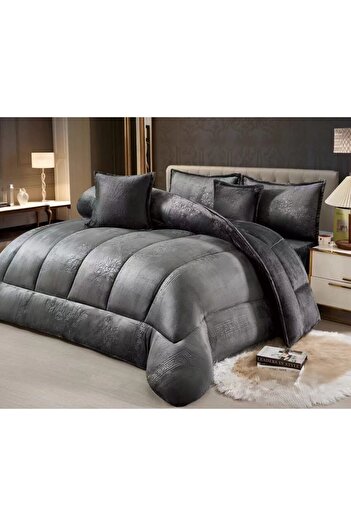 SNOOZYL Double bedspread made of soft velvet and luxurious fur to give you hotel luxury