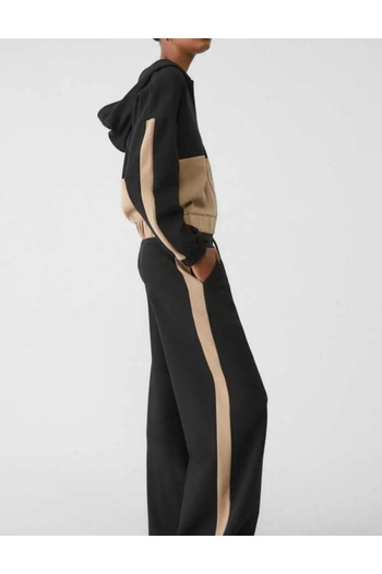 Stradivarius trousers, black