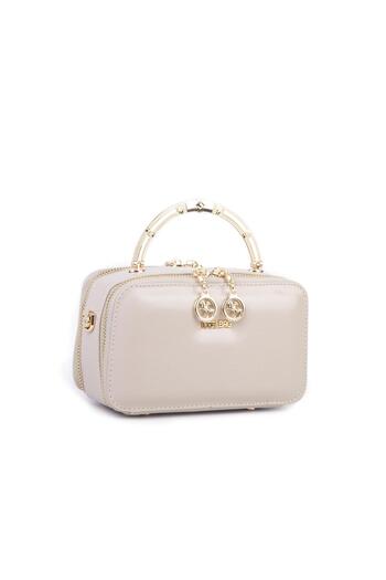 Nas Bag Women's Mini Handbag and Crossbody Bag Sand (Width: 18 cm Length: 10 cm)