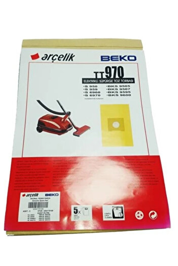 Magic Bags Σακούλα σκόνης συμβατή με Mite Buster και Arçelik S950-S959-S6960-S6970-BKS9509-9507-9595