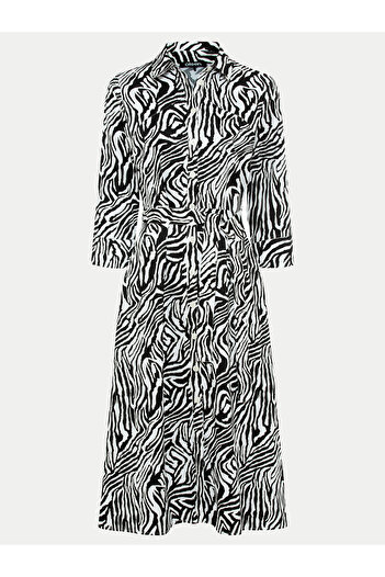 Olsen Women's Shirt dress 13001750 Black