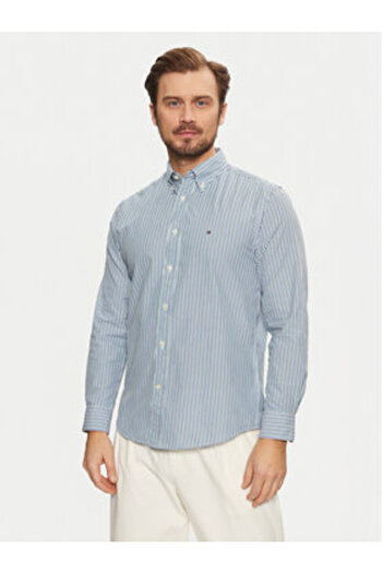 Tommy Hilfiger Men's Shirt MW0MW37549 Green