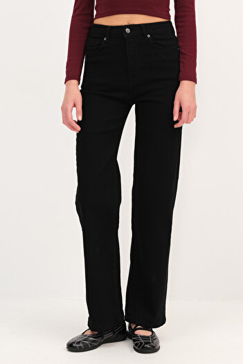 Addax Wide Leg Jean Pants Pn152