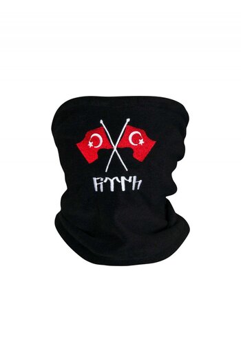 Safari AVM Turkish Flag Fleece Neck Gaiter Large