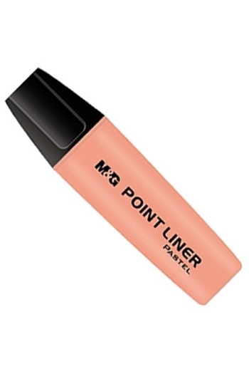 M&G Pastel highlighter, orange,