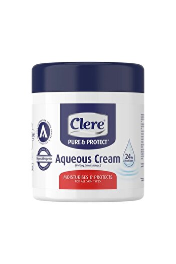Clere Unscented Moisturizing Face & Body Cream 475ml