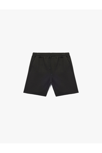 Koton Beli Lace-Up Pocket Detailed Short Sports Shorts