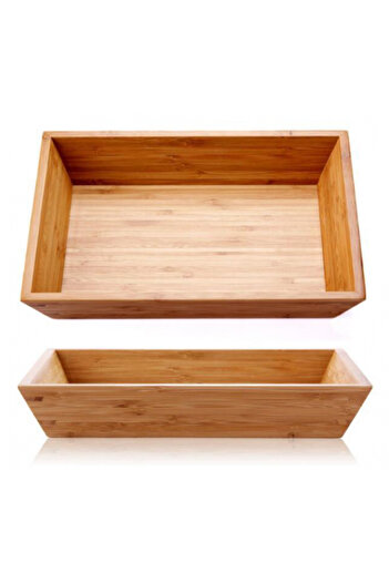 Raki Bamboo bread box 30x23x6 cm