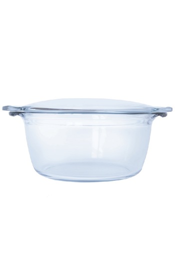 Termisil Yena pot with lid, heat-resistant glass, WOL 1.8lt