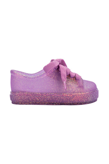 Mini Melissa Παπούτσια Sneaker σε λιλά ασημί χρώμα