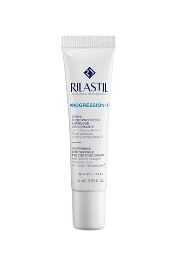 Rilastil Progression Plus Anti-Wrinkle Eye Cream, uniform, marks wrinkles, anti-aging cream for matu