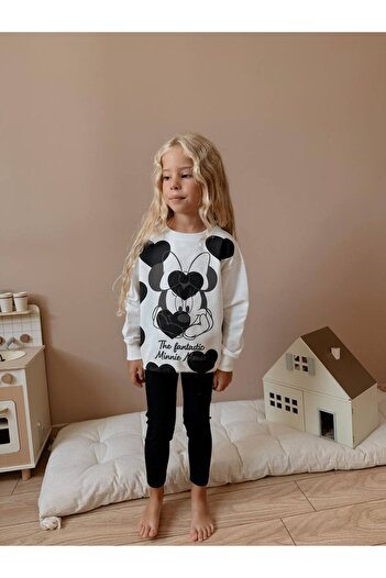 MİNİKO KİDS Girls' Minnie Model Tights Suit