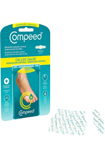 Compeed 198102.8 Callos Continuous Hydration 6 Pieces